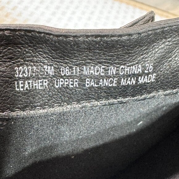 Clarks Womens Leather Knee-High Boots With Buckle Straps & Heels Size 7.5 Black - Picture 6 of 9